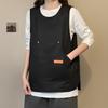 Vest Style Baking Overalls Canvas Chef Aprons Fashion Cooking Apron  Kitchen Accessories