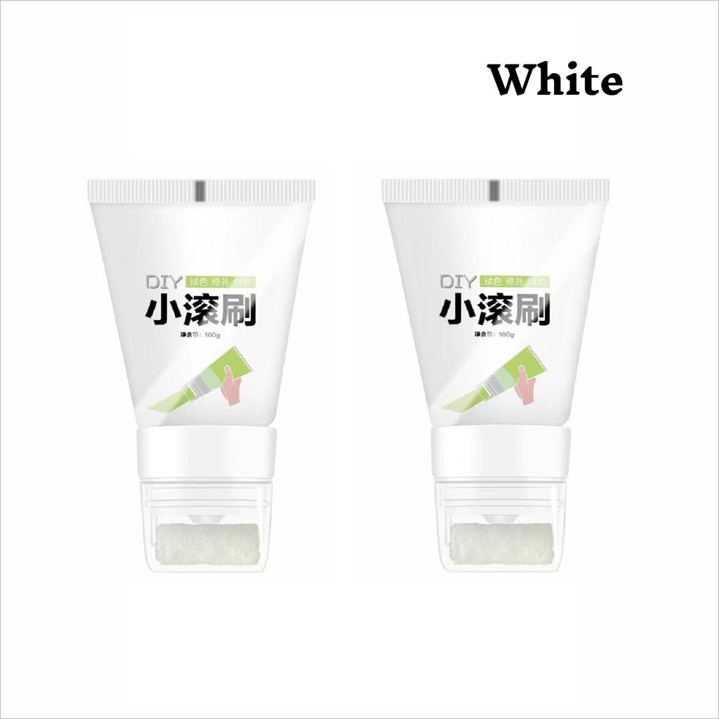 100 г Белая Паста для Ремонта Стен Валик Сделай Сам Заделка Стен Латексная Краска Гипсокартон Перекраска Кисть Удаление Пятен Граффити Домашние Аксессуары