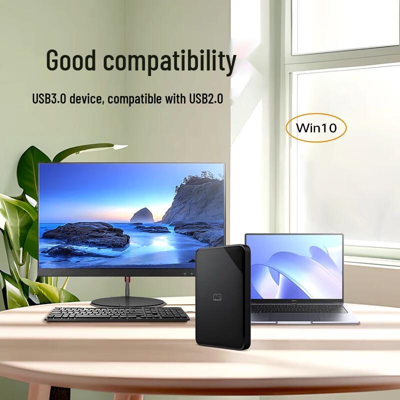 WD Портативный внешний жесткий диск серии SE