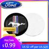 New 2026 Car Sticker For Ford 4Pcs Car styling 56mm Car Tyre Wheel Center Hub Cap Badge sticker For Ford Mustang FIESTA Focus Sh