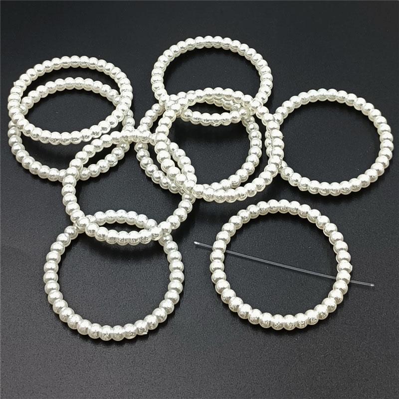 Товары для дома и вечеринок Браслет DIY Материал из бисера 10/50/100 шт. Многообразные бусины Модные АБС-пластики Изготовление ювелирных изделий Ожерелье с искусственным жемчугом