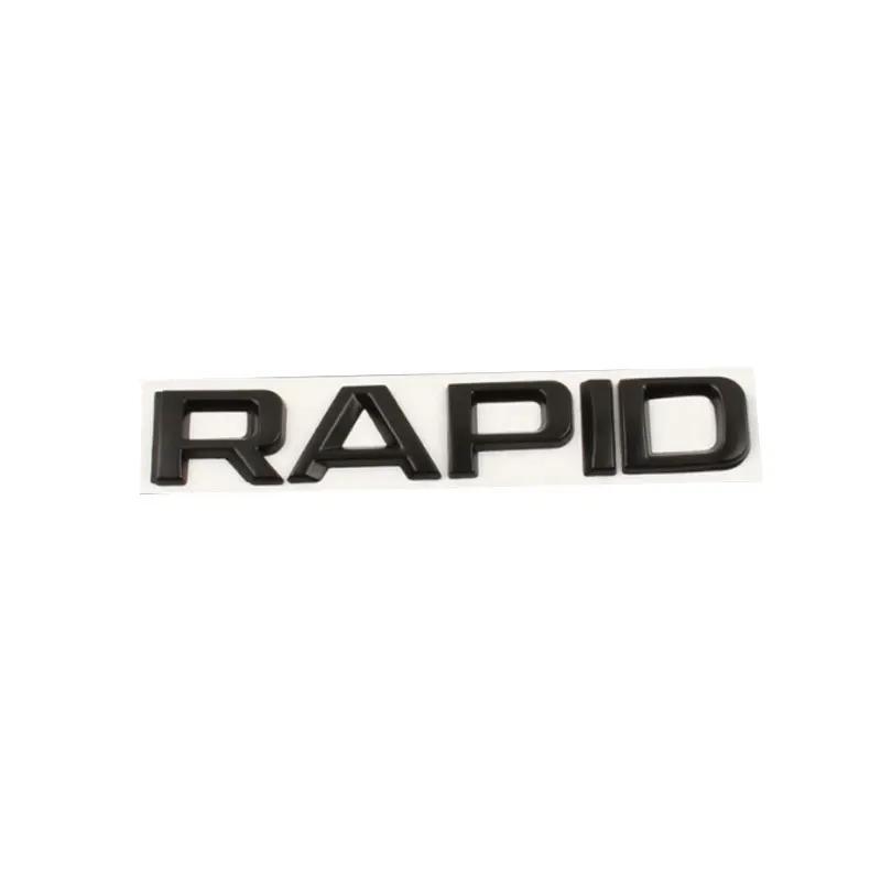 ZDVK6 4X4 FABIA KAMIQ KAROQ KODIAQ OCTAVIA RAPID SUPERB YETI skoda буквенный логотип автомобильные наклейки для серии Skoda тюнинг аксессуары для багажника