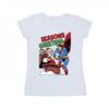 Womens/Ladies Superman Santa Comic Cotton T-Shirt