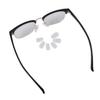 2 Pairs Embedding Anti-Slip Silicone Nose Pads for Eyeglasses Glasses Spectacles