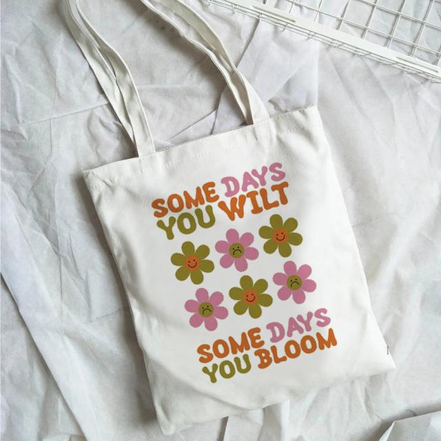 Женская сумка для покупок с рисунком сердца с милым принтом Kawaii сумка Harajuku Холст Сумка для покупок Сумка для девочек Сумочка One