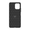 Flexible Carbon Pattern Case for Xiaomi Redmi 12 - Black
