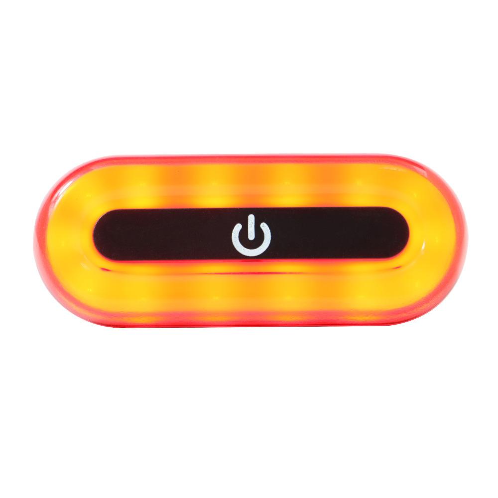 Светодиодный фонарь для мотоциклетного шлема, перезаряжаемый, водонепроницаемый, сигнальный, предупреждающий, задний фонарь, велосипедный, мигающий задний фонарь для ночной езды