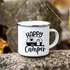 Making Memories One Campsite At A Time Camping Mug Happy Camping Campfire Enamel Mug Adventure Cups Camper Van Gift