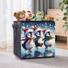 Three Lovely Penguins 5D Diamond Painting Storage Basket Full Round Drill Mosaic Diamond Embroidery Cross Stitch Kits Home Decor Home Decor