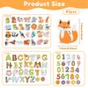 81Pcs Fridge Magnets for Toddlers Cute Animal Alphabet Refrigerator Magnets Educational Learning Toys for Kids Boys Girls