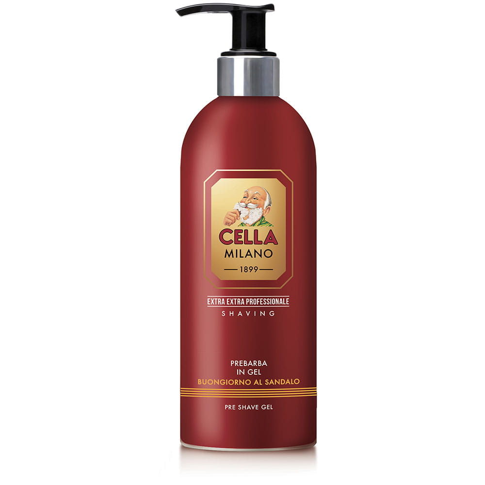 Cella Milano Buongiorno Al Sandalo Pre-Shave Gel 500Ml