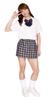 Clearstone Crossdressing MAN Cosplay Halloween Cool JKMAN Unisex White