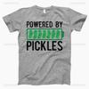 Powered By Pickles Graphic T Shirts Women Unisex Summer High Quality Cotton Streetwear Tshirt Fashion Casual Shortsleev Vintage