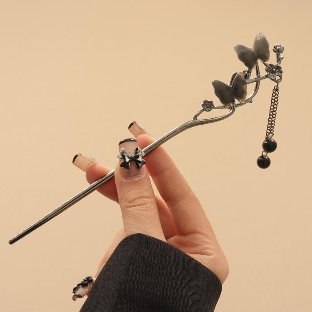 Vintage Hanfu Chopstick Hair Sticks Chinese Style Hair Accessories 2024 New Tassel Hair Stick