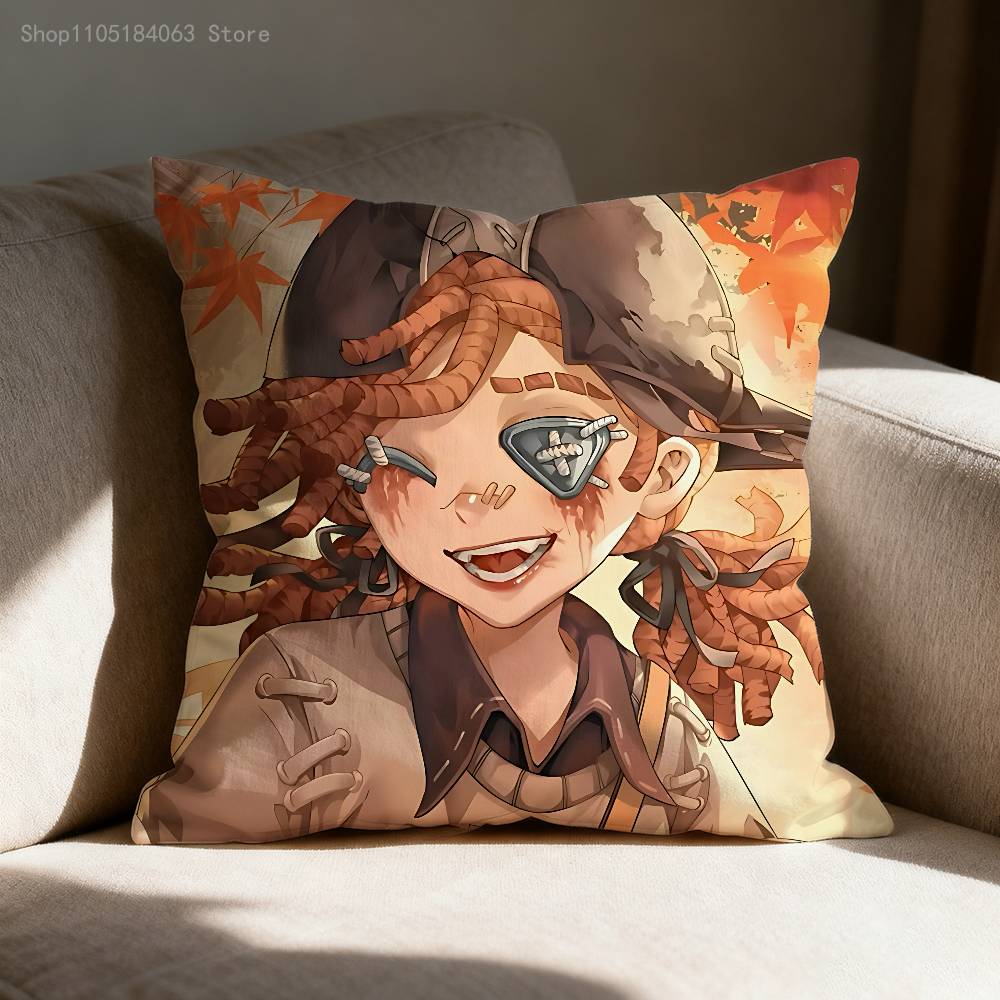 Чехол на подушку Identity V для 45x45см 55x55см 30x30см Квадратный Автомобильный Чехол Декор для Дома Спальни Подарок