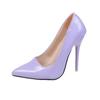 Super High Heels Shoes for Women Red Bottom Pumps Luxury Pointed Toe Wedding Shoe Sexy ladies Thin Heels Patent Leather Stiletto