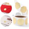150PCS/Roll Gold Embossing Thanks Stickers Irregular Shape Concave Convex Relief Seal Tags