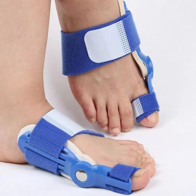 1/2 шт. Большая кость на пальце ноги Hallux Valgus Шина-выпрямитель Корректор для снятия боли в ногах Уход за ногами Защитник