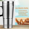 Car Electric Kettle Detachable Fast Heating 12/24V 300ml Stainless Steel