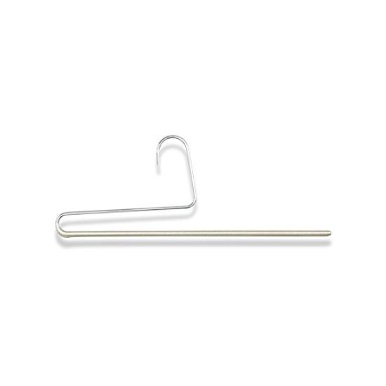 MAWA Single Trouser Set of Glitter Single KH35U Hangers, 2120-38 Hanger, 10, Gold, Pants,