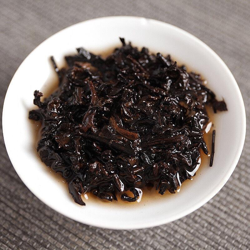 Чай Юньнань Пуэр Приготовленный чай 100г Старый спелый чайный пирог из Пуэра