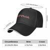 Latvija Red Latvia Baseball Cap Hip Hop Rave Dropshipping Men's Baseball Women's