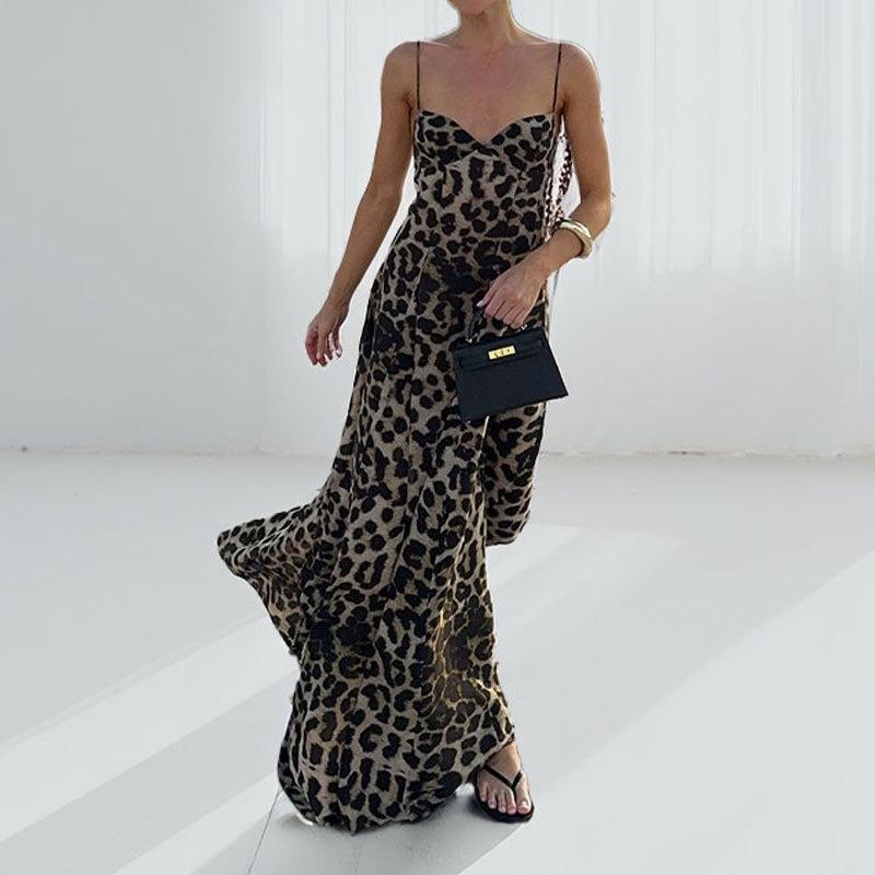 Women's Black Floral Mini Dress Long Sleeve V Neck Casual Party Dress