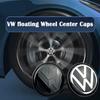New 2026 4pcs For Volkswagen VW Golf Polo GTI Touran CC (65mm #3B7601171)( 56mm #1J0601171) Floating Car Wheel Center Caps Hubcap Cover EK1