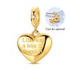 Original 925 Sterling Silver Charm Bead Golden Series Zircon Pendant Fit Original Bracelet Necklace For Women DIY Jewelry Gift