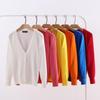 European and American Autumn Women's Thin Sweater Women's Knit Sweater Cardigan Shawl Long Sleeve V-neck Short Coat
