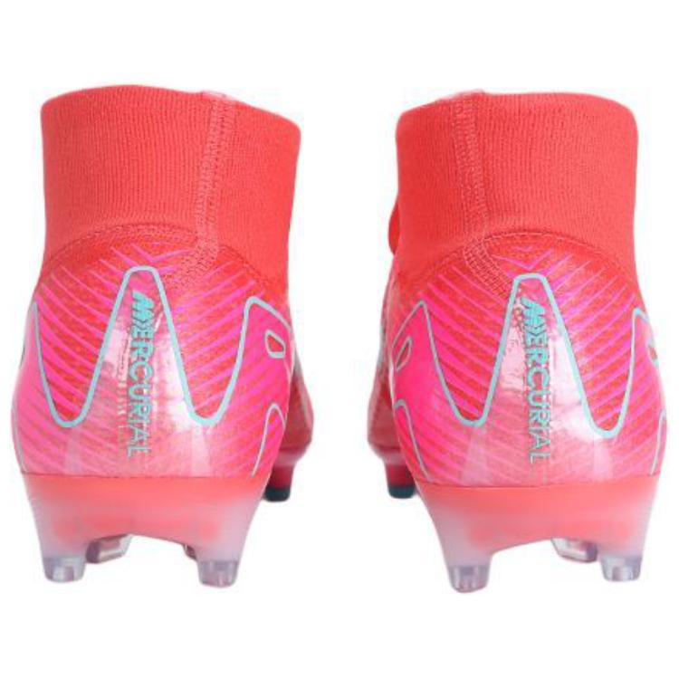 Nike Кроссовки Zoom Mercurial Superfly 10 Elite AG Mad Energy Pack унисекс красные Ember-Glow Aurora-зеленые FQ8339-800