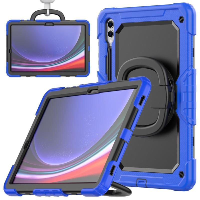 Shockproof Full Cover Case With Wrist Strap Stand Galaxy Tab S10 Ultra Lite IPad Air 6