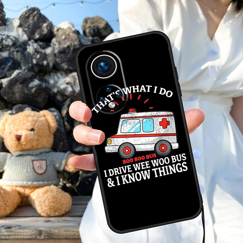 Чехол для фельдшера скорой помощи EMS EMT для Honor Magic 6 5 Lite Pro 50 70 90 Honor X8b X9b X6 X7 X8 X9 X6a X7a X9a X8a