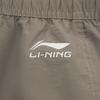 Li-Ning Удобные брюки свободного кроя однотонные универсальные повседневные мужские брюки низ сосново-коричневый AYKV713-2