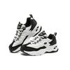 Skechers DLites 4.0 Ткань Синтетическая кожа Низкие папины кроссовки Женские кроссовки Черный Белый 149492-BKW