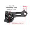 49mm Center Distance Bike Derailleur Hanger Bike Tail Hook for Trek/Sram Bike Workshop Use