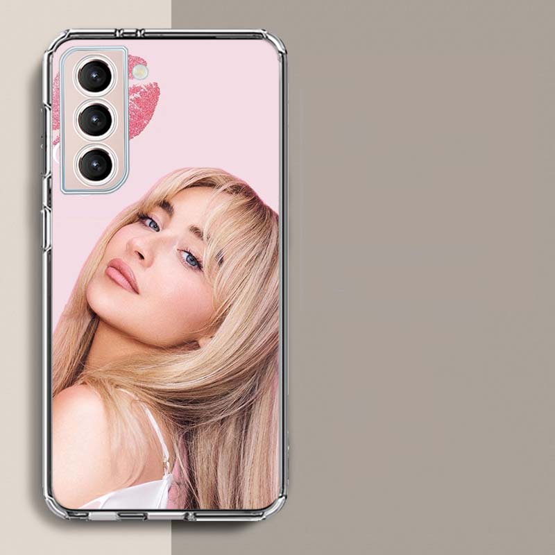 Чехол для телефона Singer S-Sabrina C-Carpenter для Samsung Galaxy S25 Edge S24 S23 FE S21 S20 S10 Plus S22 S26 Ultra Чехол Прозрачные чехлы
