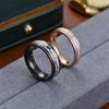 1 шт. Модное, простое и преувеличенное кольцо из титановой стали