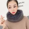 Imitation Fox Fur Collar Thick Scarf Warm Neck Protection Scarf Korean Winter Girl