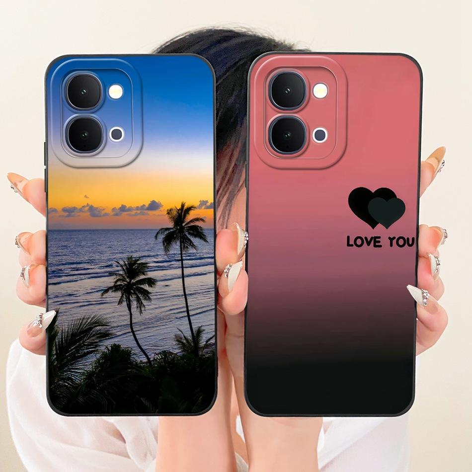 For Vivo Y31d Y51 Pro Y500i 2026 Fashion Dusk Beach Painting Phone Case For Vivo Y31D Y51Pro Y500i Soft Silicone Covers Bumpers