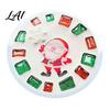Unique Holiday Table Setting DIY Acrylic Coaster Making Kit Christmas Theme Decorative Craft Waterproof Craft Kit Creative Mat for And Parent-child