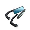 Adjustable Rear View Mirror  For Scooter Blue Glass Motorcycle Handlebar Rearview Mirrors  ATV