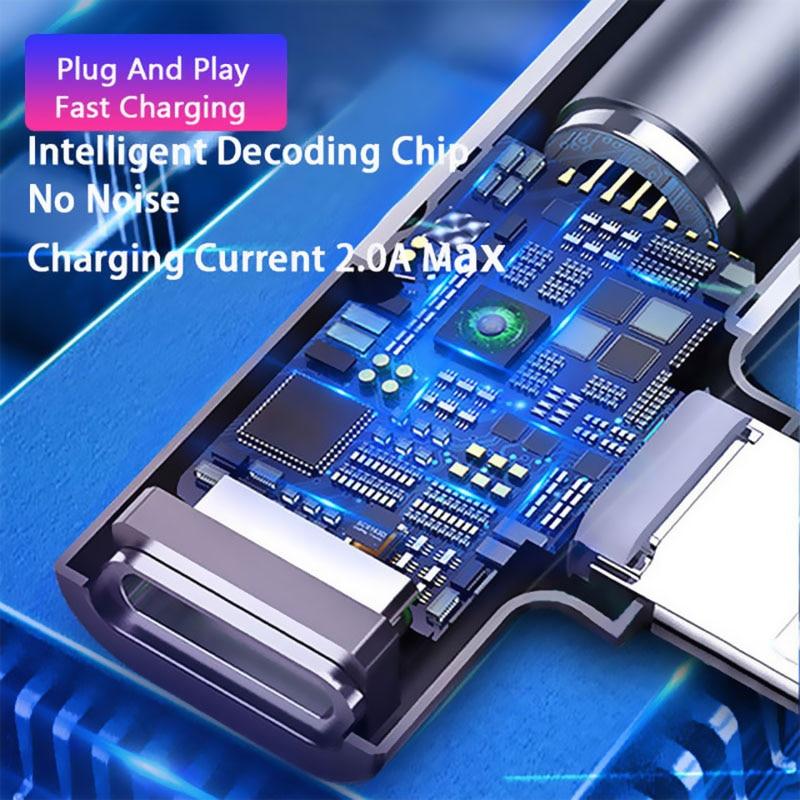 NEW 2 IN 1 Audio Headphone Charging Dual Adapter Splitter For iPhone XR XS X 7 8 11 11Pro For 3.5mm Jack To Earphone AUX Cable