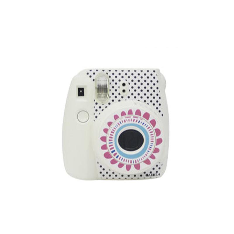 Для Instax Mini 8/9, наклейки с подсолнечником, защита для камеры Fujifilm Polaroid