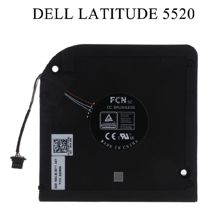Вентилятор охлаждения процессора и радиатор для ноутбуков Latitude 15 5520 E5520 Precision 3560