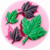 Новый DIY кленовый лист силиконовые формы для выпечки кексов Рождество 3D помадка инструменты для украшения торта Gumpaste Choc