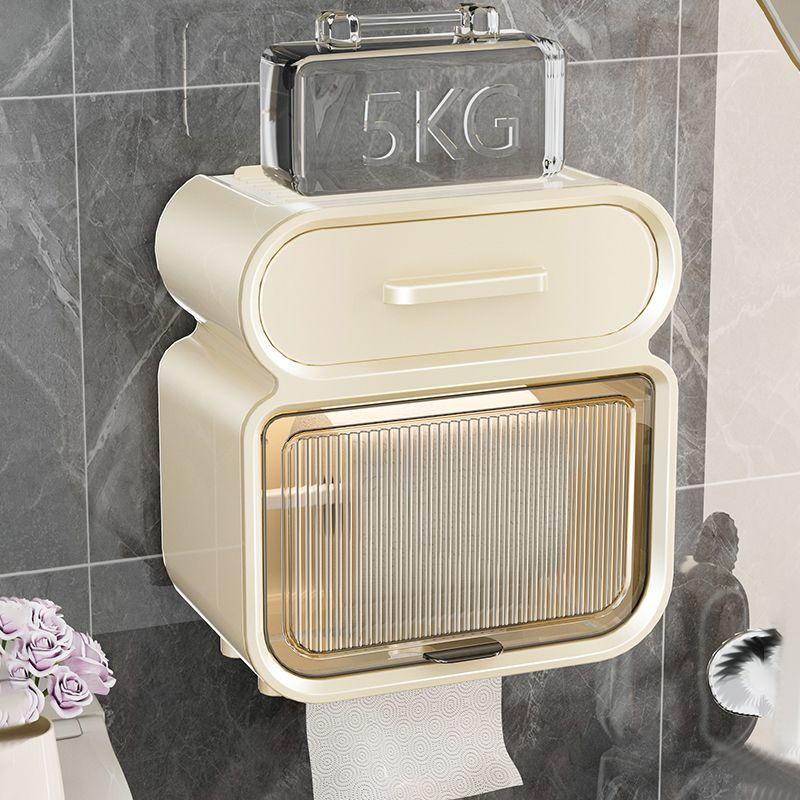 Настенный ящик для туалетной бумаги, не требующий перфорации, водонепроницаемый ящик для туалетной бумаги, стойка для хранения рулонов туалетной бумаги