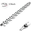 10Pcs 3/8Inch Drive Crowfoot Wrench 10 To 22mm Metric Foot Open End Spanner for Torque Wrench Keys Set