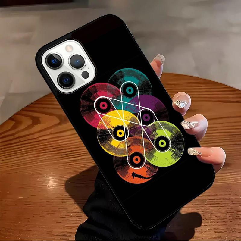 Vinyl DJ Record Art Phone Case For iPhone 17 Air 16 15 14 13 12 11 Pro Max Max Plus Bumper Case Cover