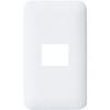 Panasonic Cosmo Series Wide 21 Outlet Plate for 1 White WTF7001W